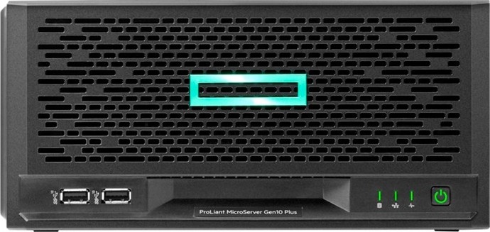 Description for HPE ProLiant Micro Server Gen10 Plus, Intel Gold G5420, Dual-Core (3.80GHz 4MB), 8GB (1 x 8GB) PC4 DDR4 2666MHz UDIMM, 4 x Non-Hot Plug 3.5in Smart Array S100i SATA, 180W | P16005-421 Description Are you a small office, home office or small business with branch offices looking to build a customized solution for your office? The HPE ProLiant MicroServer Gen10 Plus delivers an affordable compact yet powerful entry level server that you can customize for on-premises or for hybrid cloud possibilities. It is the most compact MicroServer that we have launched so far1, which can be placed flat or vertically depending on your space. The latest Intel® Xeon® E and Pentium® processors deliver compute performance as well as security and remote management into the server with HPE iLO Silicon Root of Trust. Along with other enhancements such as 4X 1GbE onboard NICs and USB 3.2 Type A Gen2, you will be surprised that there is nothing Micro about the HPE ProLiant MicroServer Gen10 Plus. What's new - Supports Intel® Xeon® 2200 processor series and Pentium® G processors, providing both compute power and affordable cost. - HPE iLO 5 provides both Silicon Root of Trust and remote management to the server2 supporting iLO 5 standard and essential features; you can also upgrade to HPE iLO 5 Advanced. - Four onboard NIC ports provide enhanced networking capability versus previous generations. - Expansion slot for more flexible usage - one x16 bandwidth connector. - The most compact design of a microserver ever!1 Half the height compared to the previous generation; it can be placed horizontally or vertically. HPE MicroServer Now More Micro and Versatile, Yet More Powerful The HPE ProLiant MicroServer Gen10 Plus product height is half that of the previous generation (MicroServer Gen10). Measuring at only 4.6 in (11.7 cm) it can be placed either horizontally or vertically to fit different customer workspace. The HPE ProLiant MicroServer Gen10 Plus server, powered by up to four cores in the Intel® Xeon® E Processor and up to 32 GB of 2666 MT/s DDR4 ECC UDIMM, delivers just-right performance for small business applications. HPE iLO 5 standard and essential functionality (Optional), remote monitoring, restore and maintenance are now available on HPE ProLiant MicroServer Gen10 Plus. Supported by installing an optional iLO Enablement Kit which includes an iLO dedicated port. InfoSight and OneView are also supported. Four embedded network ports provide the networking needs for small business customers. Optional 1GbE and 10GbE BASE-T and SFP+ standup option cards are supported for those who require more. Security Innovations The HPE ProLiant MicroServer Gen10 Plus server is one of the Hewlett Packard Enterprise industry-standard servers with major firmware anchored directly into the silicon security protection built-in across the server lifecycle, starting with Silicon Root of Trust. Secure Recovery allows server firmware to roll back to the last, known-good state or factory settings after detection of compromised code. Additional security options are available with the Trusted Platform Module (TPM) to prevent unauthorized access to the server and reliably store artifacts used to authenticate the server. Industry-Leading Services and Ease of Deployment The HPE ProLiant MicroServer Gen10 Plus server comes with a complete set of services from HPE Pointnext Services, delivering confidence, reducing risk, and helping you realize agility and stability. HPE Pointnext Services simplifies all stages of the IT journey. Advisory and Professional Services understand customer challenges and design an enhanced solution. Professional Services enables rapid deployment of solutions and Operational Services provides ongoing support. Services provided under Operational Services include HPE GreenLake Flex Capacity, HPE Datacenter Care, HPE Infrastructure Automation, HPE Campus Care, HPE Proactive Services, and multivendor coverage. Hewlett Packard Enterprise IT investment solutions help you transform to a digital business with IT economics that aligns with your business goals. HPE Intelligent Provisioning (IP) and HPE Rapid Setup both make server deployment easy; custom RAID and setup with Intelligent Provisioning and auto-intelligent RAID with Rapid Setup. Free Delivery We offer express delivery to Dubai, Abu Dhabi, Al Ain, Sharjah, Ajman, Ras Al Khaimah, Fujairah, Umm Al Quwain, UAE for HPE ProLiant Micro Server Gen10 Plus, Intel Gold G5420, Dual-Core (3.80GHz 4MB), 8GB (1 x 8GB) PC4 DDR4 2666MHz UDIMM, 4 x Non-Hot Plug 3.5in Smart Array S100i SATA, 180W | P16005-421. Best Price Guarantee We offer the best price for HPE ProLiant Micro Server Gen10 Plus, Intel Gold G5420, Dual-Core (3.80GHz 4MB), 8GB (1 x 8GB) PC4 DDR4 2666MHz UDIMM, 4 x Non-Hot Plug 3.5in Smart Array S100i SATA, 180W | P16005-421 in Dubai, UAE. Buy now with the best price! Specifications for HPE ProLiant Micro Server Gen10 Plus, Intel Gold G5420, Dual-Core (3.80GHz 4MB), 8GB (1 x 8GB) PC4 DDR4 2666MHz UDIMM, 4 x Non-Hot Plug 3.5in Smart Array S100i SATA, 180W | P16005-421 General Brand HP Model P16005-421 Microless SKU 52410 Date first available 22 June, 2020 Shipping Weight 7.00 Kg Shipping Dimensions 45.50 cm x 58.50 cm x 32.00 cm