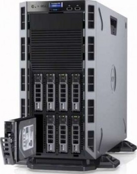 Dell PowerEdge T330-Tower Chassis for Up to 8x 3.5" Hot Plug HDD, Intel Xeon E3-1220 v6 3.0GHz, 16GB UDIMM