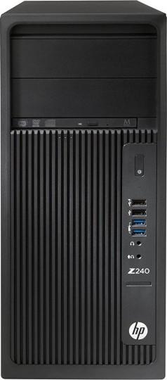 HP Z240 Workstation (Intel® Core™ i7-6700 (3.4 GHz 8 MB cache, 4 cores) 8 GB DDR4-2133 ECC registered SDRAM (2 x 4 GB) 256 GB PCIe SSD Graphics - Intel® HD Graphics 530 | J9C06EA